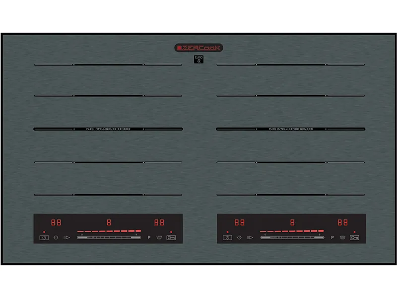 Bếp Điện Từ Đôi Zemcook Flex Intel Pros 4400W Cảm Ứng 1 Mặt Trước Bếp Điện Từ Đôi Zemcook Flex Intel Pros 2200W Cảm Ứng