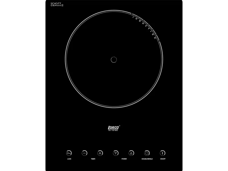 Bếp Điện Từ Đơn Lorca Ta-1018C 2200W Cảm Ứng 1 Mặt Trước Bếp Điện Từ Đơn Lorca Ta 1018C 2200W Cảm Ứng