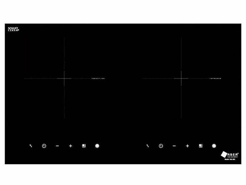 Mặt Trước Bếp Điện Từ Hồng Ngoại Đôi Arber Ab688It 2000W Cảm Ứng