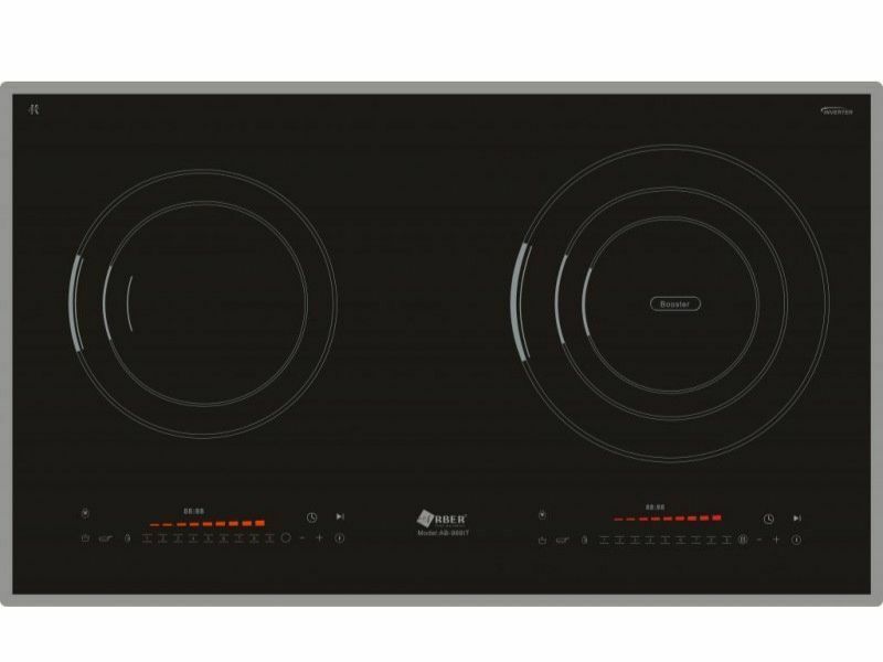 Bếp Điện Từ Hồng Ngoại Đôi Arber Ab988It 3600W Cảm Ứng 1 Mặt Trước Bếp Điện Từ Hồng Ngoại Đôi Arber Ab988It 2000W Cảm Ứng