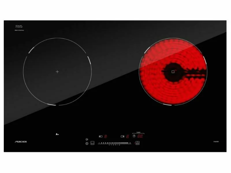 Bếp Điện Từ Hồng Ngoại Đôi Munchen Gm6629S 4800W Cảm Ứng 2 Mặt Trước Bếp Điện Từ Hồng Ngoại Đôi Munchen Gm6629S 2400W Cảm Ứng