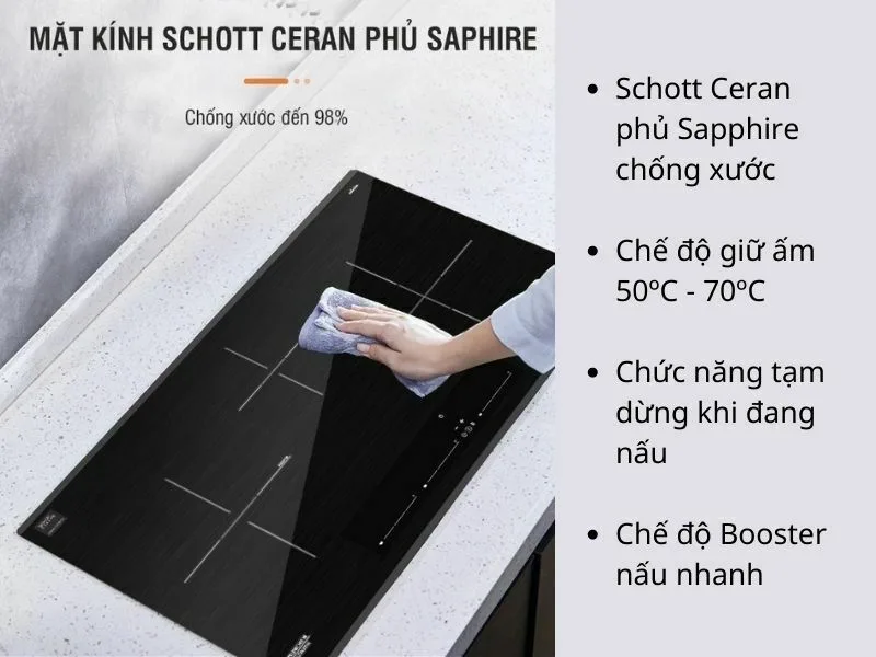 Bếp Điện Từ 3 Vùng Nấu Munchen Gm3585Sa 7400W Cảm Ứng 2 Mẫu Bếp Điện Từ 3 Vùng Nấu Munchen Gm3585Sa 3000W Cảm Ứng