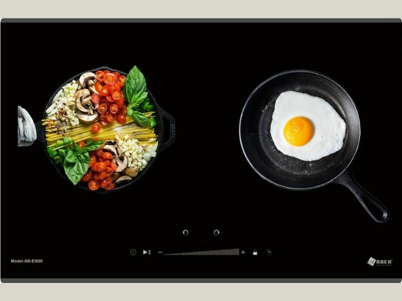 Mẫu Bếp Điện Từ Đôi Arber Abei600 2000W Cảm Ứng