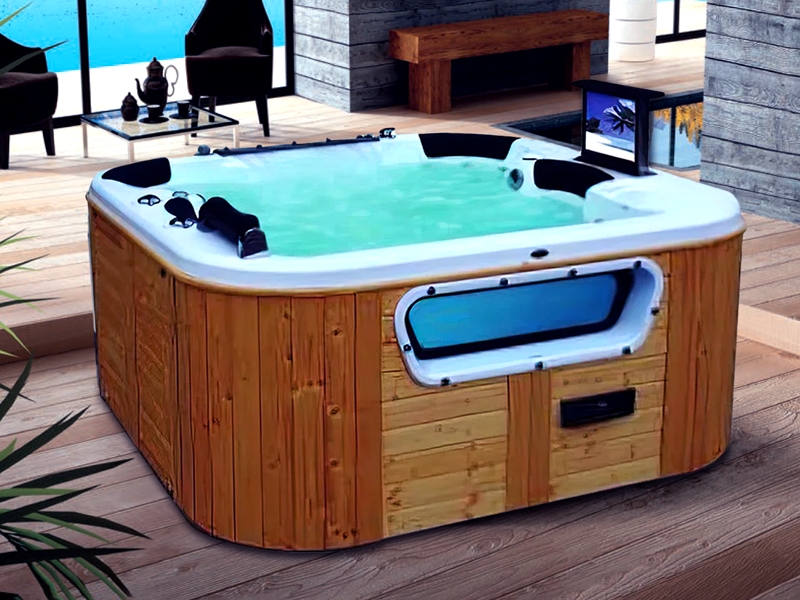 Bồn Tắm Jacuzzi Massage Acrylic Monaco Mc-7116 Vuông Độc Lập 6 Bồn Tắm Jacuzzi Massage Acrylic Monaco Mc-7116 Vuông Độc Lập Đẳng Cấp, Sang Trọng