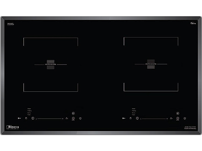 Mặt Trước Bếp Điện Từ Đôi Binova Bi-555Gm 4400W Cảm Ứng