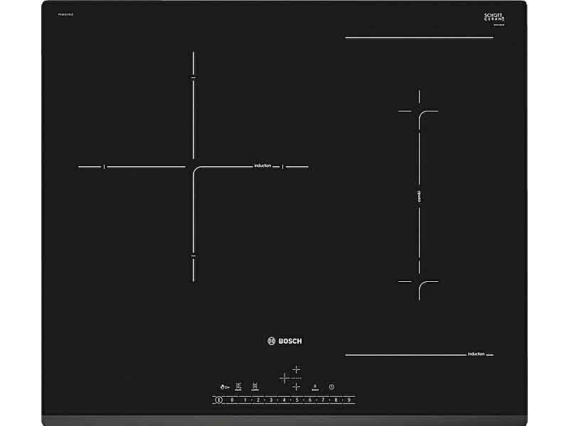 Mặt Trước Bếp Điện Từ 3 Vùng Nấu Bosch Hmh.pvj631Fb1E 7400W Cảm Ứng