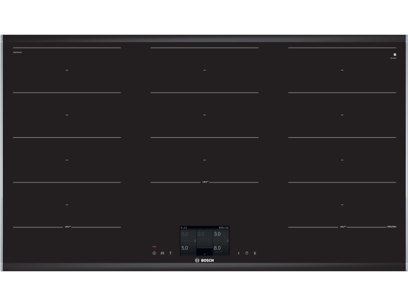 Bếp Điện Từ 5 Vùng Nấu Bosch Hmh.pxx975Kw1E 11100W Cảm Ứng 1 Mặt Trước Bếp Điện Từ 5 Vùng Nấu Bosch Hmh.pxx975Kw1E 11100W Cảm Ứng