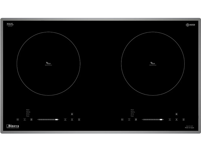Mặt Trước Bếp Điện Từ Đôi Binova Bi-1106Jp 4400W Cảm Ứng