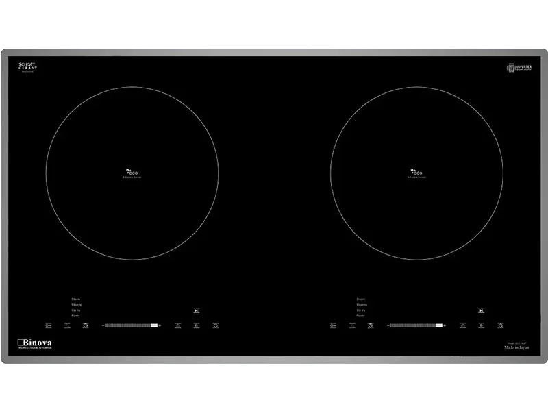 Mặt Trước Bếp Điện Từ Đôi Binova Bi-1106Jp 4400W Cảm Ứng