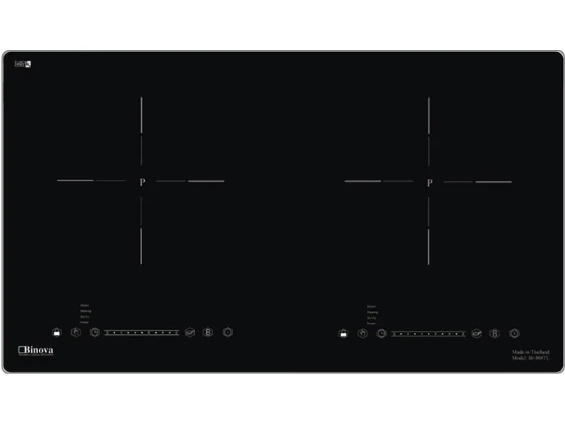 Bếp Điện Từ Đôi Binova Bi-808Tl 4400W Cảm Ứng 1 Mặt Trước Bếp Điện Từ Đôi Binova Bi-808Tl 4400W Cảm Ứng