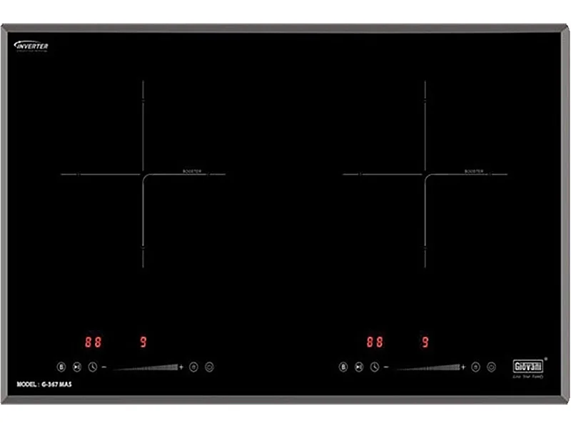Mặt Trước Bếp Điện Từ Đôi Giovani G-367 Mas 4400W Cảm Ứng