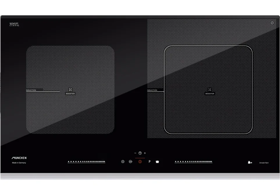 Mặt Trước Bếp Điện Từ Đôi Munchen Gm8925 3700W Cảm Ứng