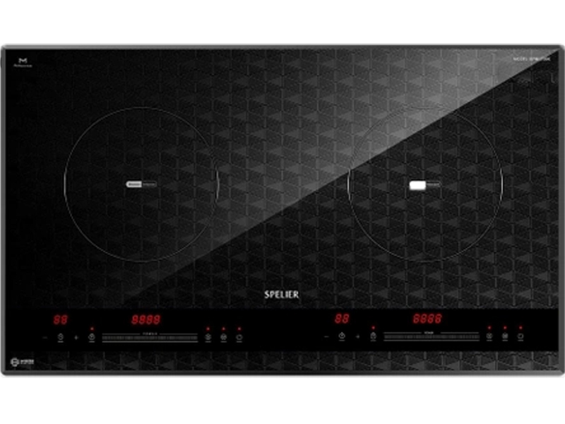 Bếp Điện Từ Đôi Spelier Spm 736K 4400W Cảm Ứng 1 Mặt Trước Bếp Điện Từ Đôi Spelier Spm 736K 4400W Cảm Ứng