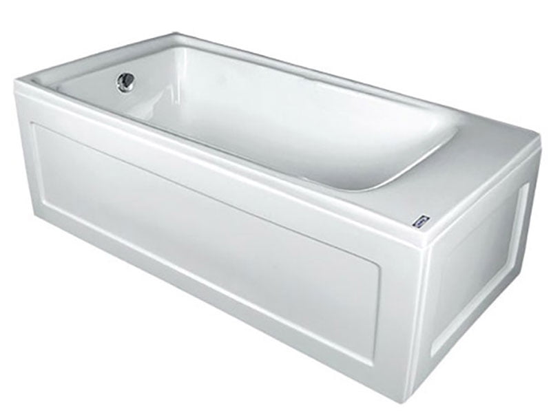 Bồn Tắm Nằm Đơn Acrylic Việt Mỹ V.1783 Chữ Nhật Góc 1 Mặt Trước Bồn Tắm Nằm Đơn Acrylic Việt Mỹ V.1783 Chữ Nhật Góc