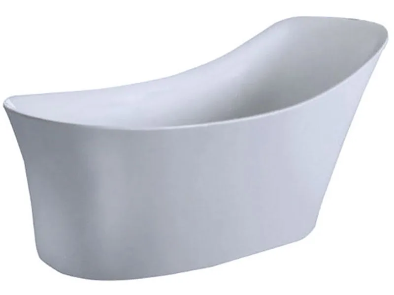 Bồn Tắm Nằm Đơn Acrylic Việt Mỹ Vm.037 Oval Độc Lập 1 Mặt Trước Bồn Tắm Nằm Đơn Acrylic Việt Mỹ Vm.037 Oval Độc Lập