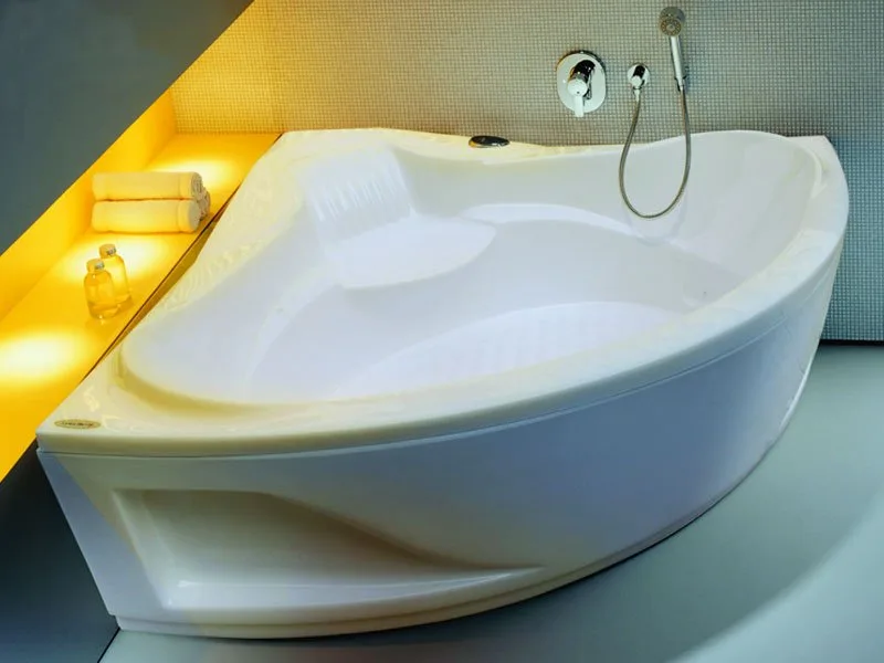 Bồn Tắm Nằm Đơn Massage Acrylic Việt Mỹ 14G Tam Giác Góc 1 Mặt Trước Bồn Tắm Nằm Đơn Massage Acrylic Việt Mỹ 14G Tam Giác Góc