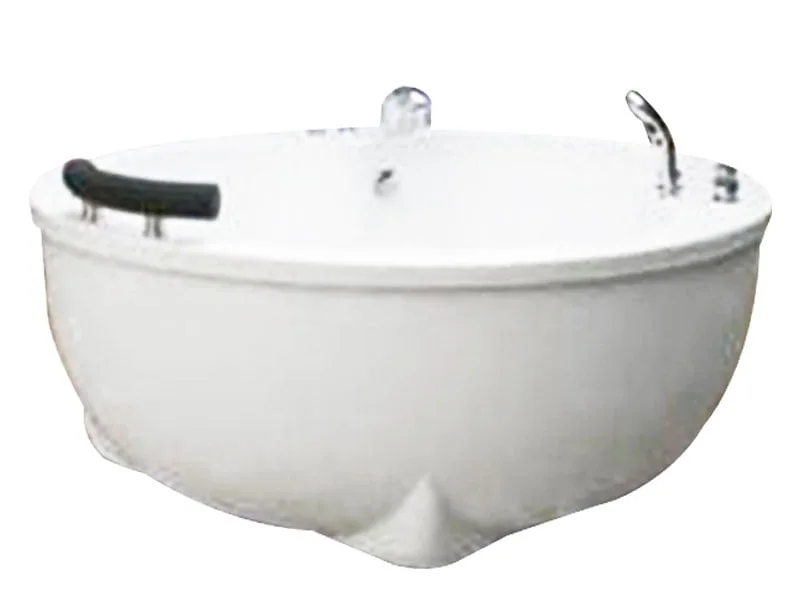 Bồn Tắm Nằm Đơn Massage Acrylic Việt Mỹ 16T Tròn Độc Lập 1 Mặt Trước Bồn Tắm Nằm Đơn Massage Acrylic Việt Mỹ 16T Tròn Độc Lập