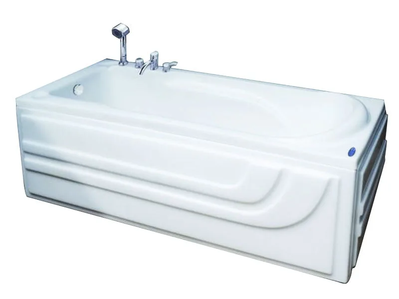 Bồn Tắm Nằm Đơn Massage Acrylic Việt Mỹ 17M Chữ Nhật Góc 1 Mặt Trước Bồn Tắm Nằm Đơn Massage Acrylic Việt Mỹ 17M Chữ Nhật Góc