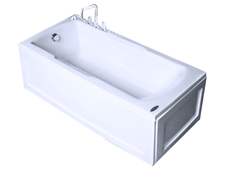 Bồn Tắm Nằm Đơn Massage Acrylic Việt Mỹ 17Q Chữ Nhật Góc 1 Mặt Trước Bồn Tắm Nằm Đơn Massage Acrylic Việt Mỹ 17Q Chữ Nhật Góc