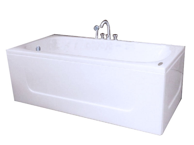 Bồn Tắm Nằm Đơn Massage Acrylic Việt Mỹ 17T Chữ Nhật Góc 1 Mặt Trước Bồn Tắm Nằm Đơn Massage Acrylic Việt Mỹ 17T Chữ Nhật Góc