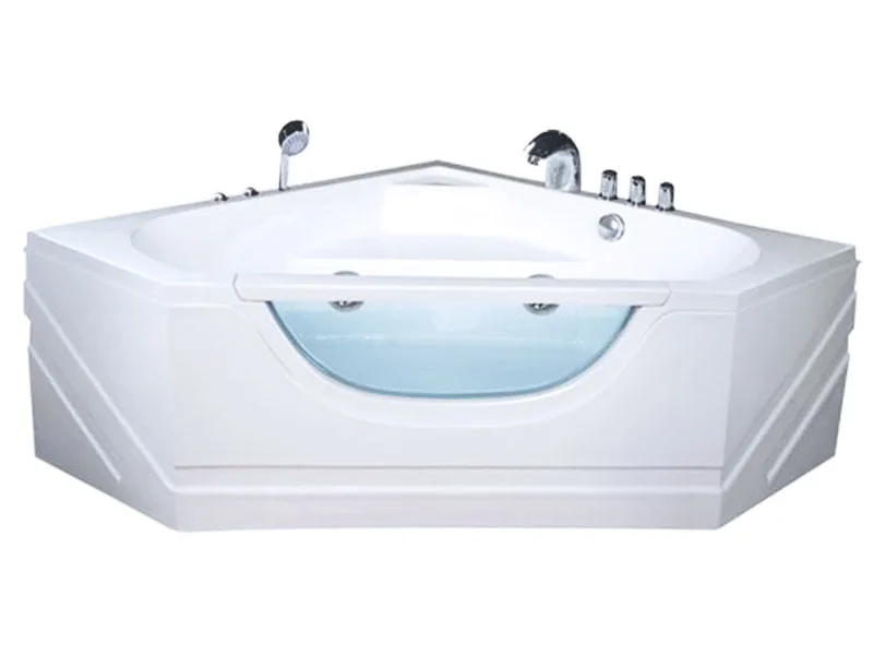 Mặt Trước Bồn Tắm Nằm Đơn Massage Acrylic Việt Mỹ Gb.2B Tam Giác Góc