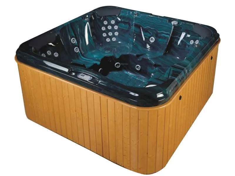Mặt Trước Bồn Tắm Nằm Massage Acrylic Monaco Jacuzzi Mc-8006 Vuông Độc Lập