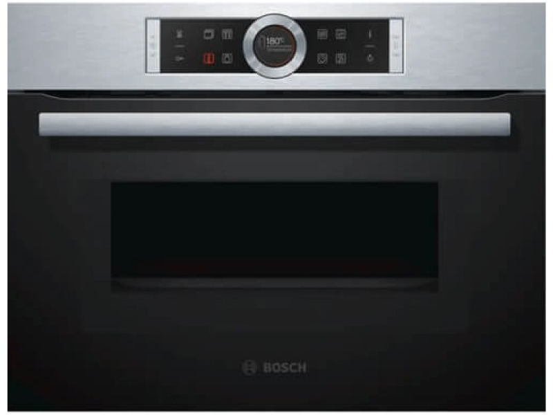 Lò Nướng Bosch Hmh.cmg633Bs1B Mặt Trước Lò Nướng Bosch Hmh.cmg633Bs1B Âm Tủ 45 Lít 3600W