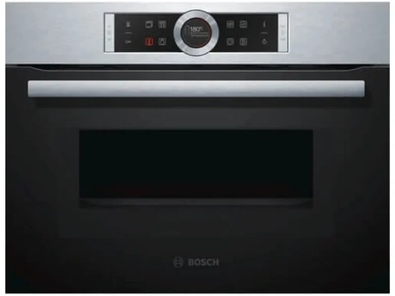 Lò Nướng Bosch Hmh.cmg633Bs1B Mặt Trước Lò Nướng Bosch Hmh.cmg633Bs1B Âm Tủ 45 Lít 3600W