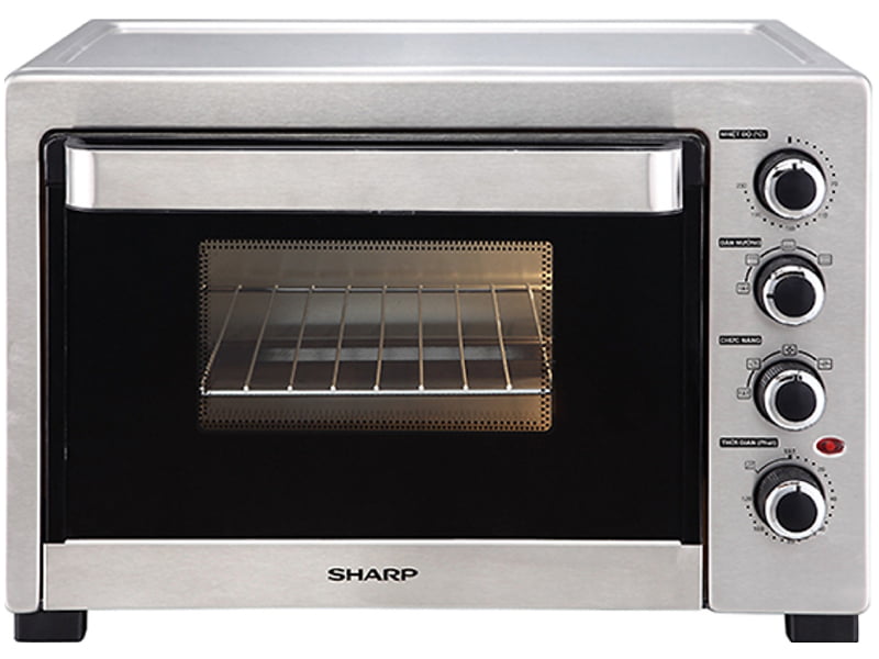 Mặt Trước Lò Nướng Cơ Sharp Eo-A384Rcsv-St Thùng 38 Lít 1800W