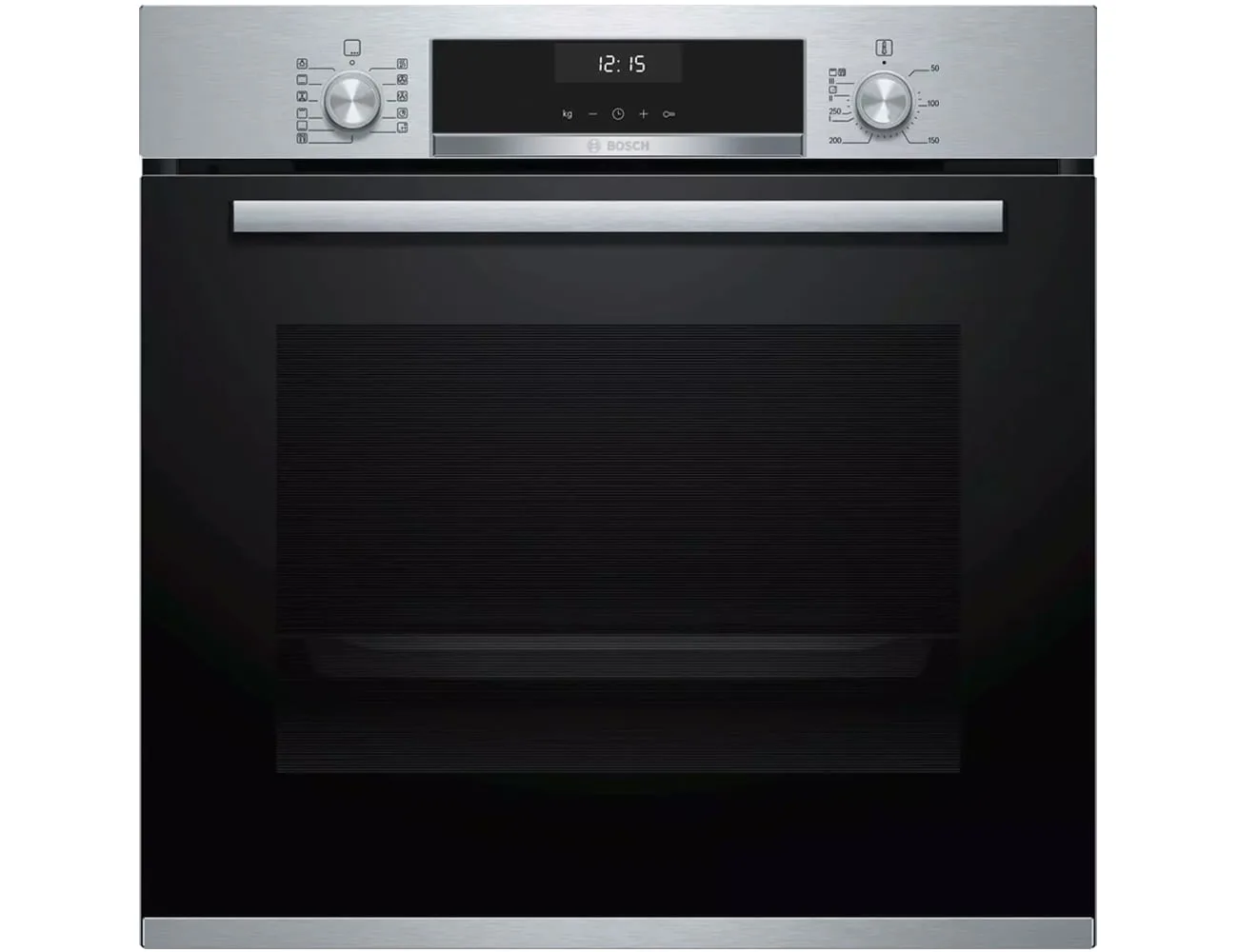 Lò Nướng Điện Tử Bosch Hmh.hbg5575S0A Âm Tủ 71 Lít 3400W 1 Mặt Trước Lò Nướng Điện Tử Bosch Hmh.hbg5575S0A Âm Tủ 71 Lít 3400W