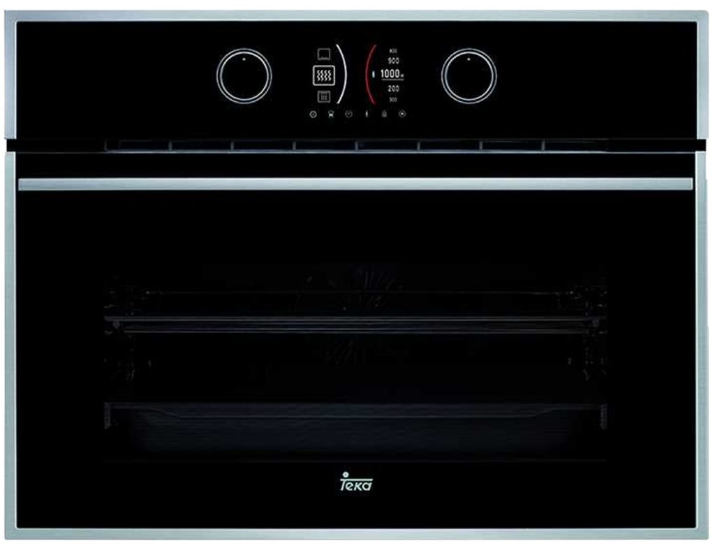 Mặt Trước Lò Nướng Điện Tử Có Vi Sóng Teka Maestro Hlc 847 C Âm Tủ 41 Lít 2500W