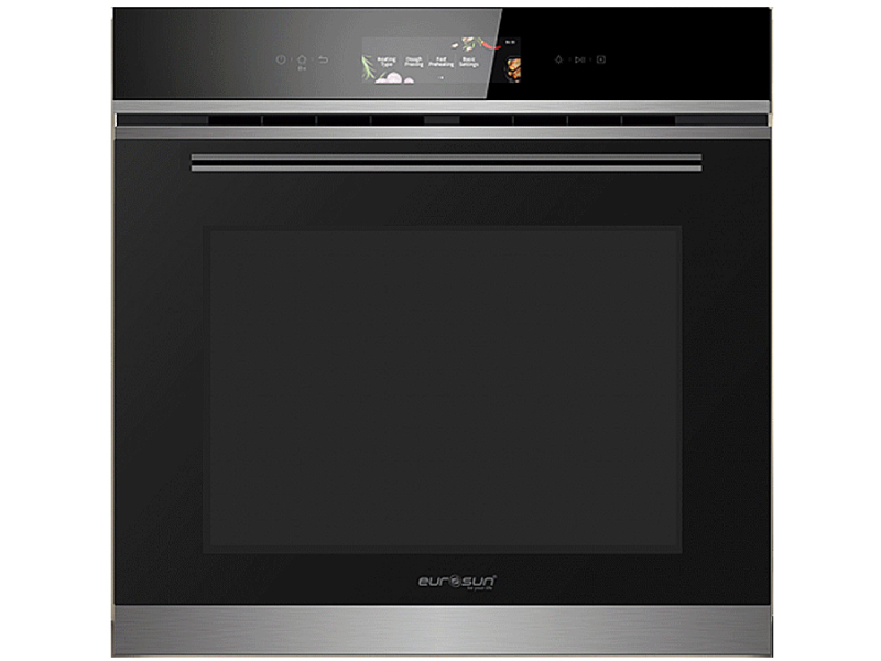 Lò Nướng Eurosun Eov75Tft Mặt Trước Lò Nướng Eurosun Eov75Tft Âm Tủ 78 Lít 3100W