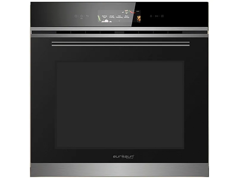 Lò Nướng Eurosun Eov75Tft Mặt Trước Lò Nướng Eurosun Eov75Tft Âm Tủ 78 Lít 3100W