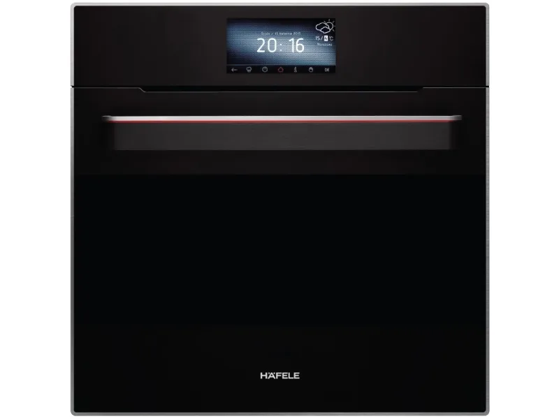 Mặt Trước Lò Nướng Điện Tử Hafele HO-T60C Âm Tủ 65 Lít 2000W