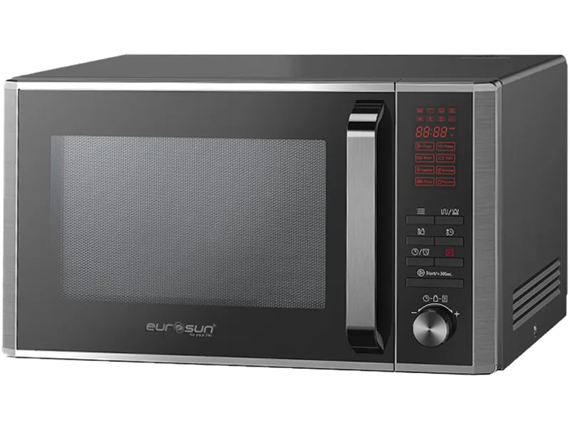 Mặt Trước Lò Vi Sóng Cơ Có Nướng Eurosun Mwo-T26Eur 25 Lít Đặt Nổi