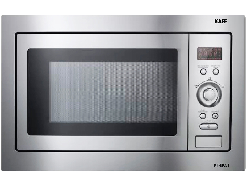 Lò Vi Sóng Cơ Có Nướng Kaff Kf-Mc02 25 Lít Âm Tủ 1 Mặt Trước Lò Vi Sóng Cơ Cơ Nướng Kaff Kf-Mc02 25 Lít Âm Tủ