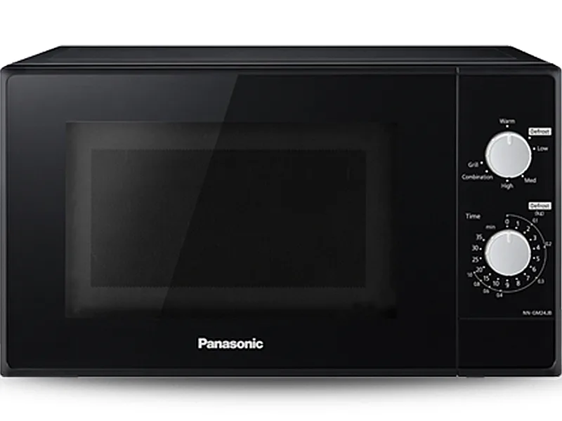 Lò Vi Sóng Mini Panasonic Nn-Gm24Jbyue Mặt Trước Lò Vi Sóng Mini Panasonic Nn-Gm24Jbyue 20 Lít Đặt Nổi