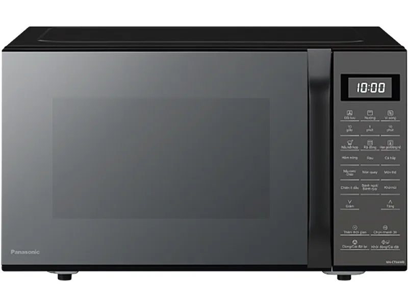 Mặt Trước Lò Vi Sóng Điện Tử Có Nướng Panasonic Nn-Ct66Mbyue 27 Lít Đặt Nổi