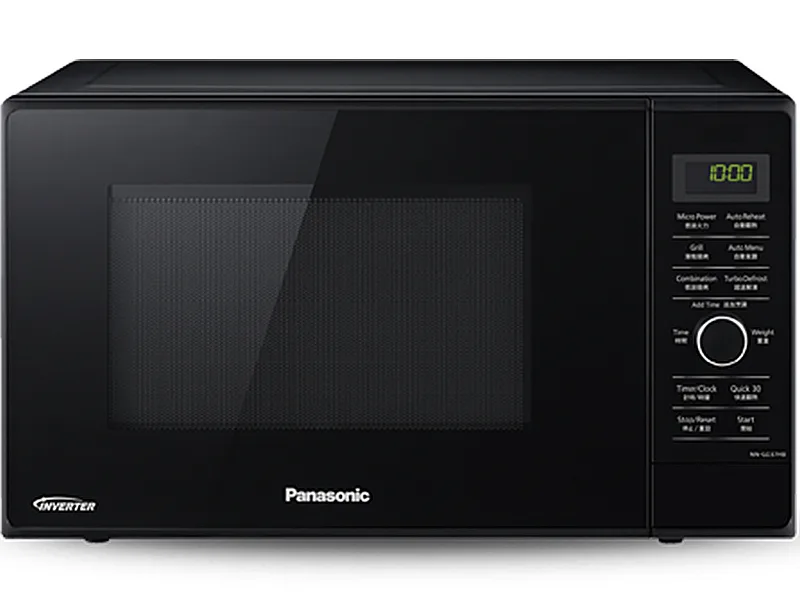Lò Vi Sóng Panasonic Nn-Gd37Hbyue Mặt Trước Lò Vi Sóng Điện Tử Có Nướng Panasonic Nn-Gd37Hbyue 23 Lít Đặt Nổi