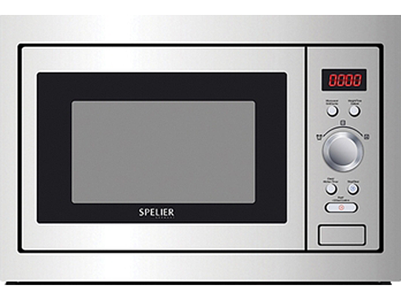 Mặt Trước Lò Vi Sóng Điện Tử Có Nướng Spelier Sp 8206Eu 25 Lít Âm Tủ