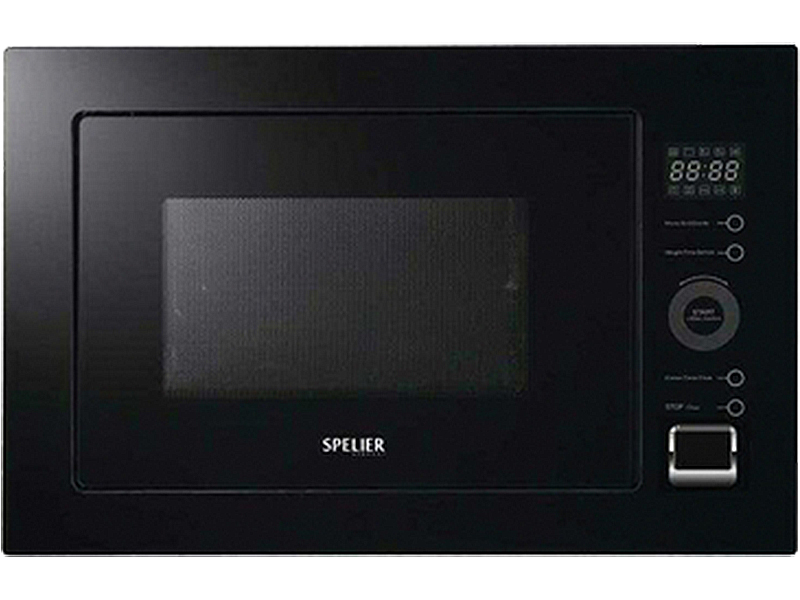 Lò Vi Sóng Điện Tử Có Nướng Spelier Sp 8213Eu 25 Lít Âm Tủ 1 Mặt Trước Lò Vi Sóng Điện Tử Có Nướng Spelier Sp 8213Eu 25 Lít Âm Tủ
