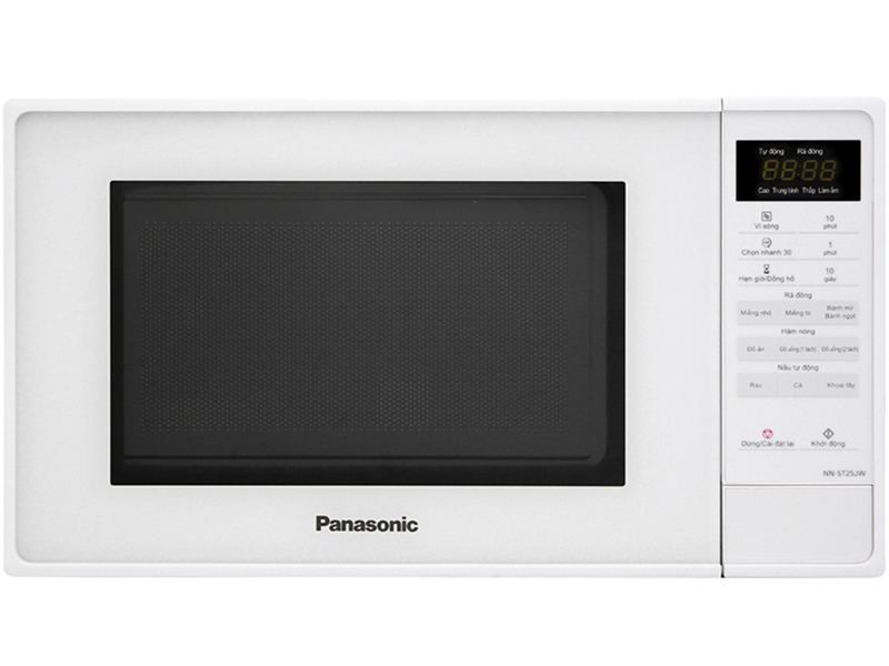 Lò Vi Sóng Mini Panasonic Nn-St25Jwyue Mặt Trước Lò Vi Sóng Mini Panasonic Nn-St25Jwyue 20 Lít Đặt Nổi
