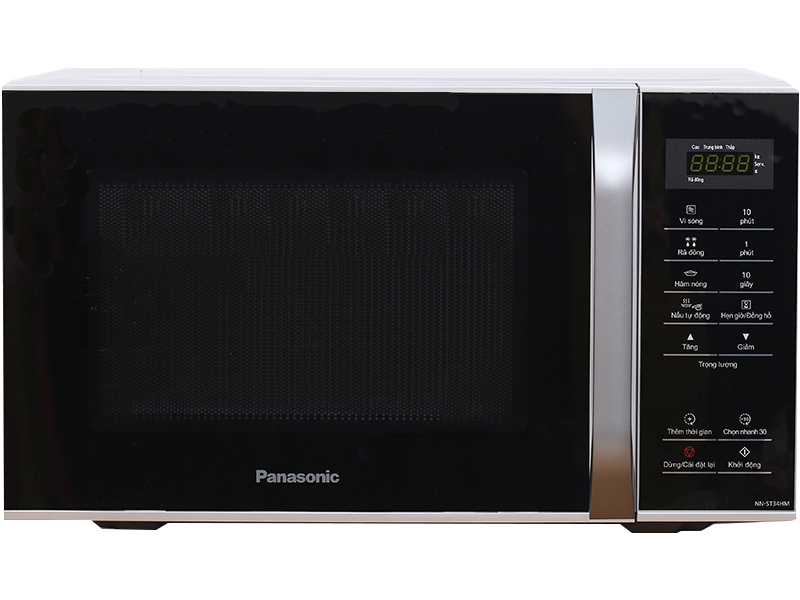 Lò Vi Sóng Panasonic Nn-St34Hmyue Mặt Trước Lò Vi Sóng Panasonic Nn-St34Hmyue 25 Lít Đặt Nổi