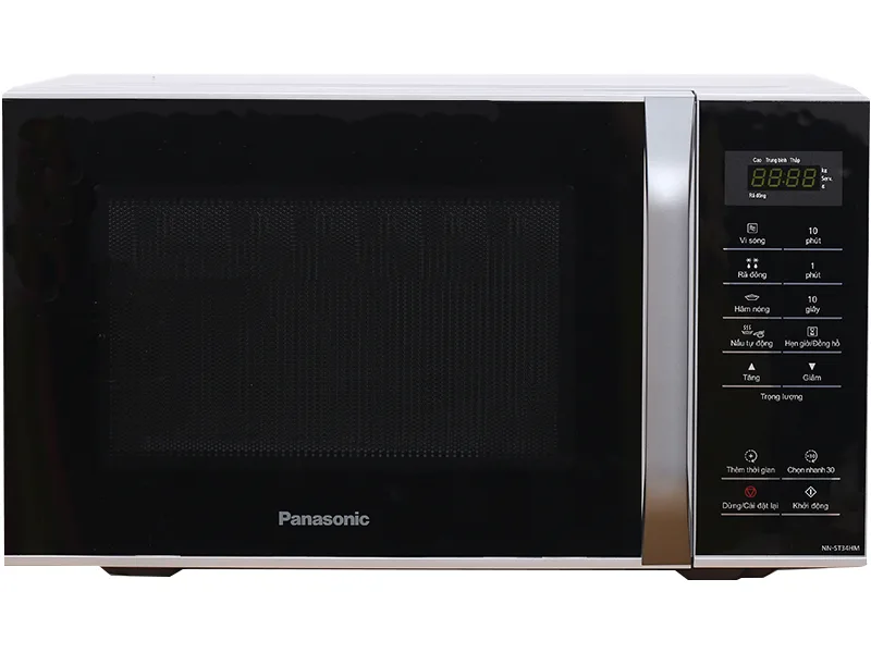 Lò Vi Sóng Panasonic Nn-St34Hmyue Mặt Trước Lò Vi Sóng Panasonic Nn-St34Hmyue 25 Lít Đặt Nổi