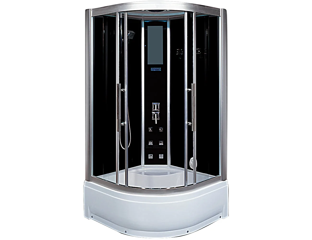 Mặt Trước Phòng Tắm Xông Hơi Ướt Bồn Acrylic Rudylux Rd-0904 1000 X 1000