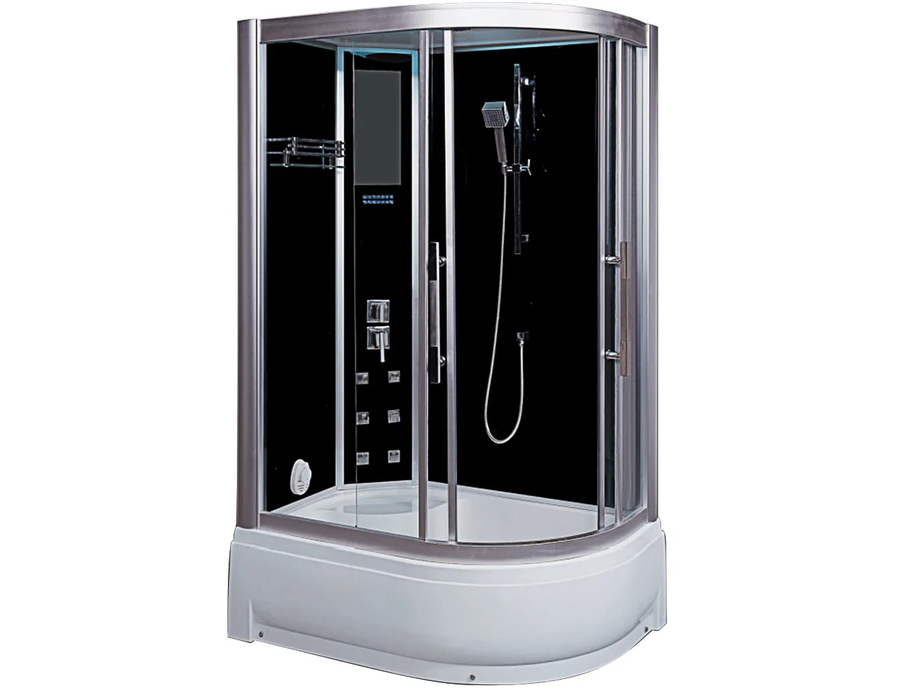 Mặt Trước Phòng Tắm Xông Hơi Ướt Bồn Acrylic Rudylux Rd-0905B 1200 X 800