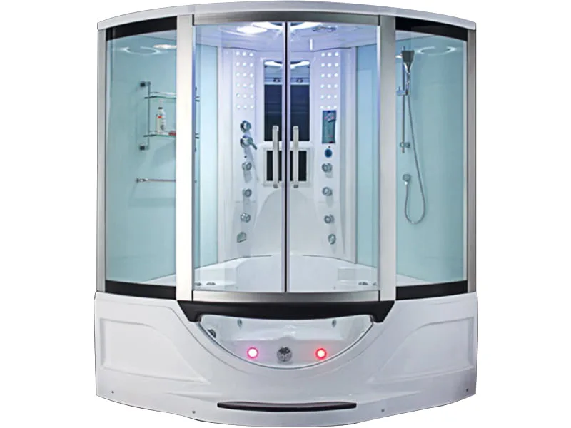 Phòng Tắm Xông Hơi Ướt Bồn Massage Acrylic Monaco Mc-3001 1M63 X 1M63 2 Phòng Tắm Xông Hơi Ướt Bồn Massage Acrylic Monaco Mc-3001 1M63 X 1M63 1 - Mat Truoc Phong Tam Xong Hoi Uot Bon Massage Acrylic Monaco Mc 3001 1630 X 1630 1