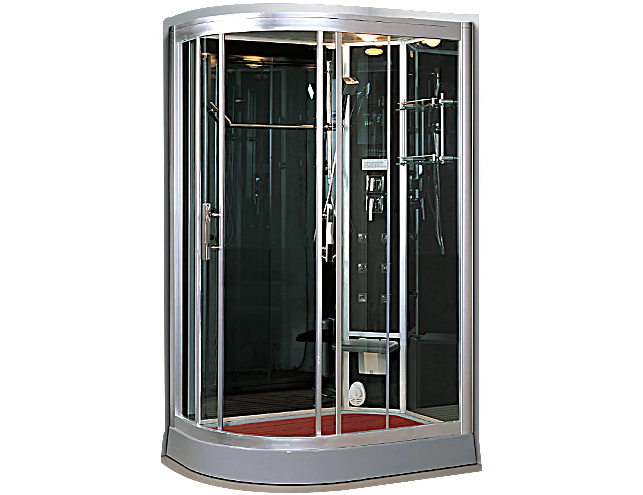 Mặt Trước Phòng Tắm Xông Hơi Ướt Đế Acrylic Rudylux Rd-0902A 1200 X 800