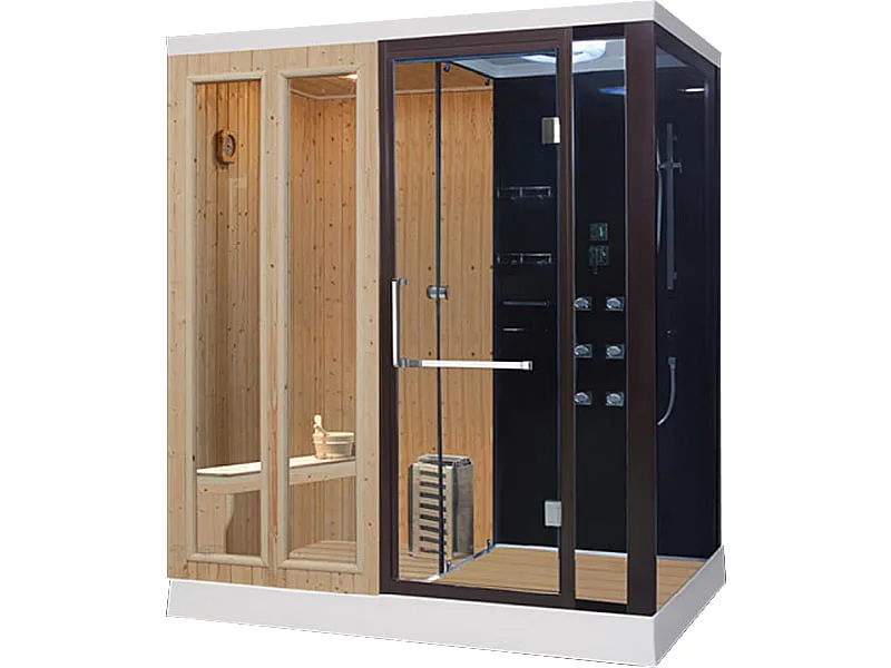 Mặt Trước Phòng Xông Hơi Khô Kết Hợp Ướt Monaco Mc-3025