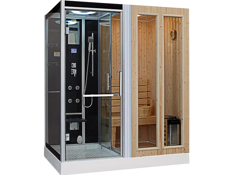 Mặt Trước Phòng Xông Hơi Khô Ướt Kết Hợp Đế Acrylic Rudylux Rd-8856 1600 X 1200